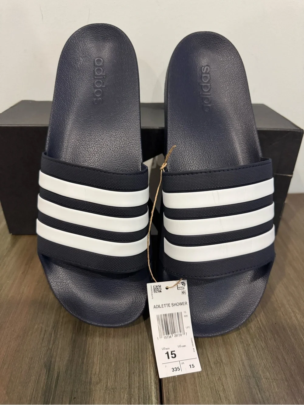 ADIDAS ADILETTE  SHOWER SLIDE MEN LEGEND INK